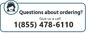 Questions about ordering? Call 1(855) 478-6110